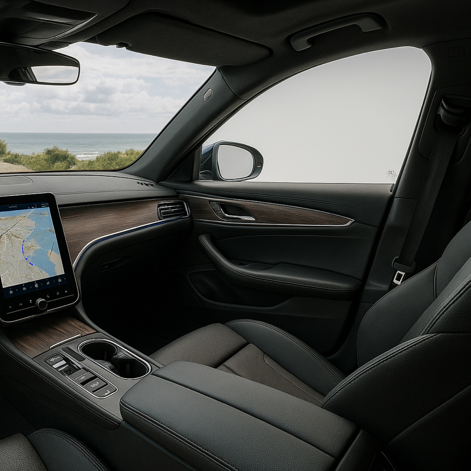 Automotive and marine applications of adaptive glass